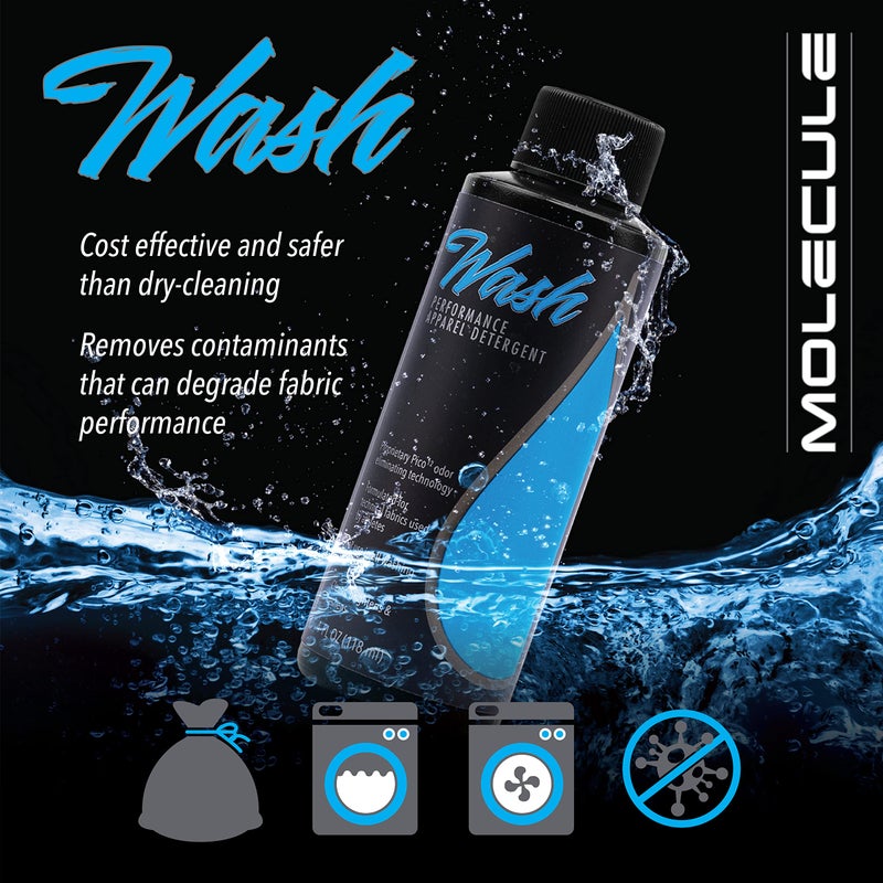 Molecule Wash | Performance Apparel Care | Cleans, Brightens & Freshens Racing Suits & Technical Fabrics | 16 Ounces - Image 2